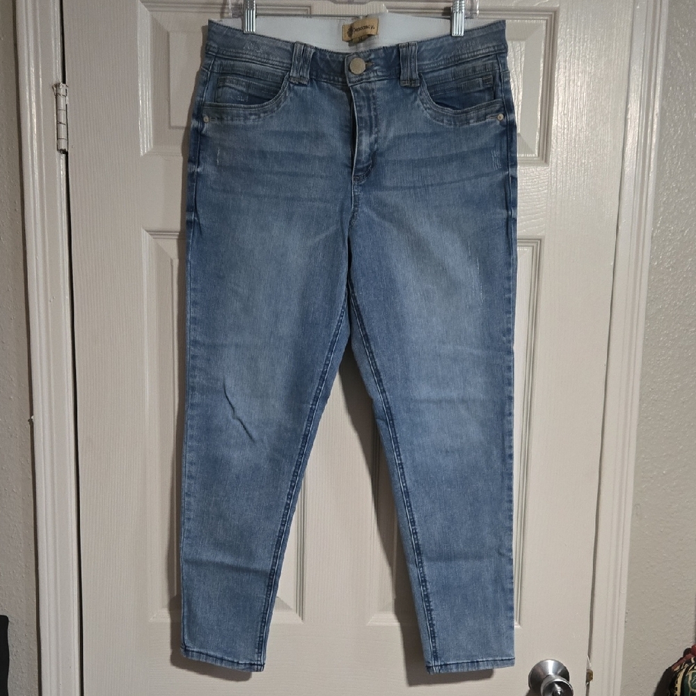 Democracy Light Blue Ankle Jeans